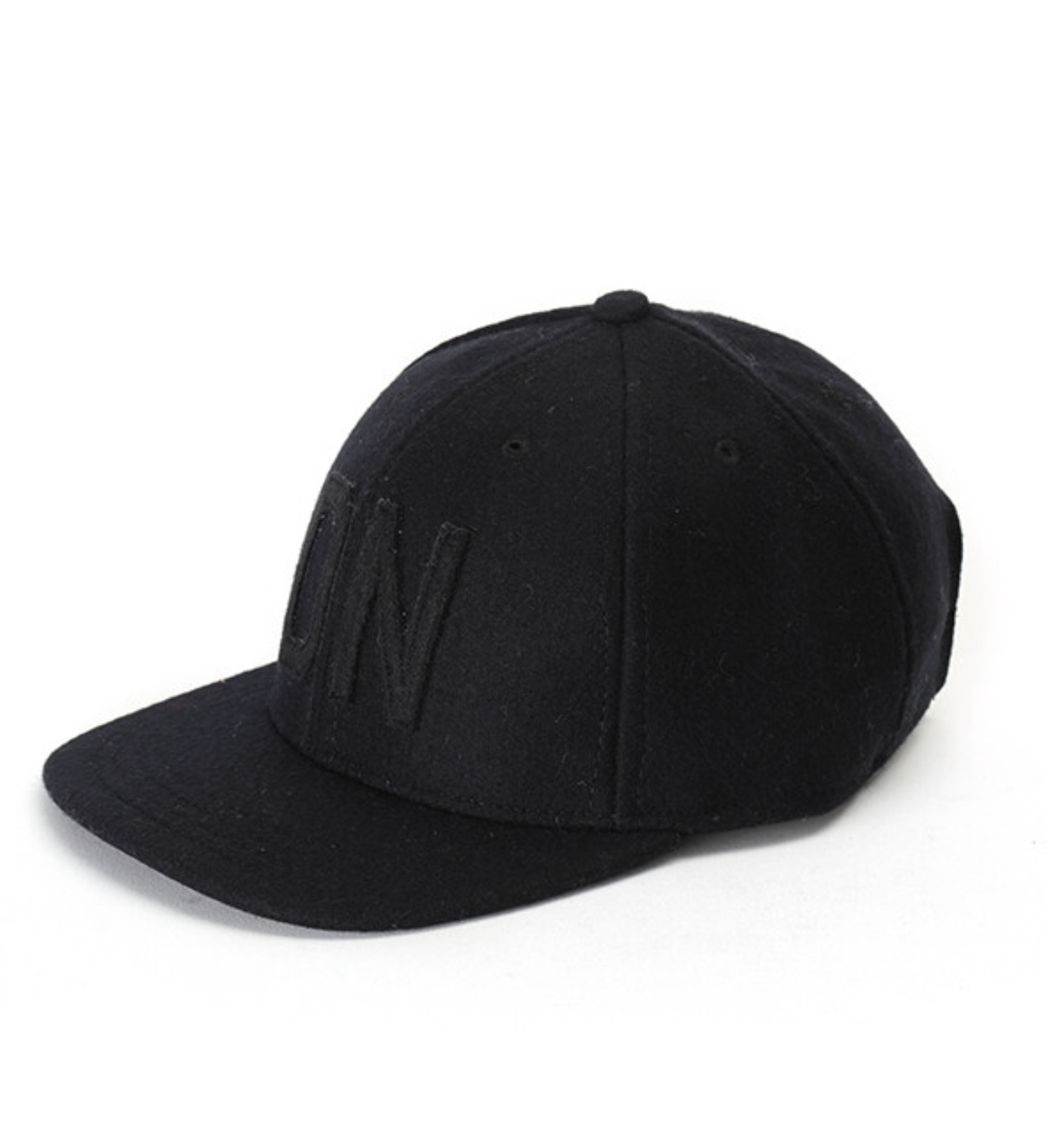 Melton Wool Cap Embroidery &quot;DN&quot;