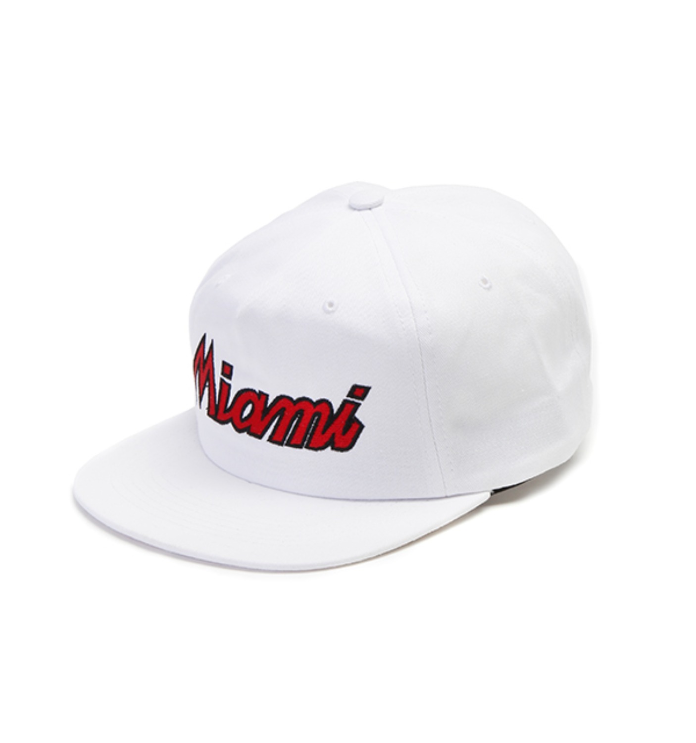 Miami Snapback Hat WHITE