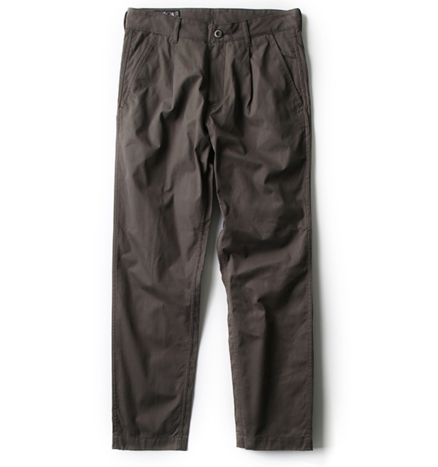 PLEATED TROUSER OLIVE