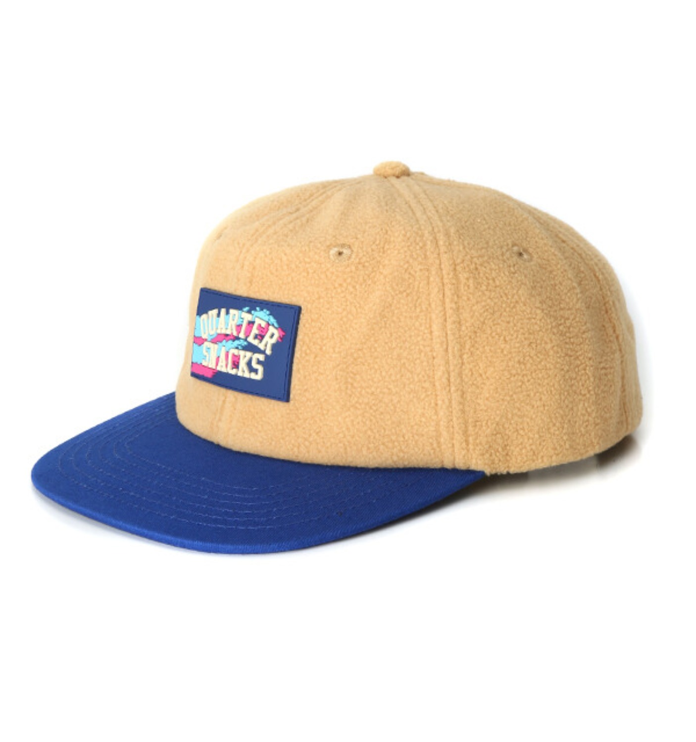 FLEECE CAP OFFWHITE/BLUE
