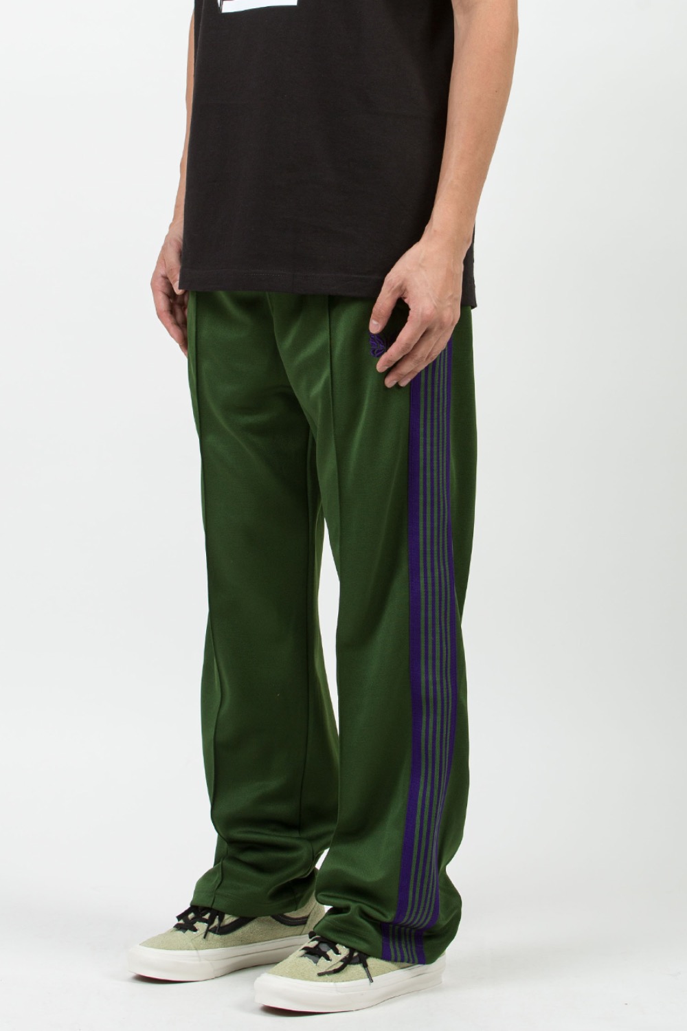 (23FW) TRACK PANT - POLY SMOOTH A-IVY GREEN