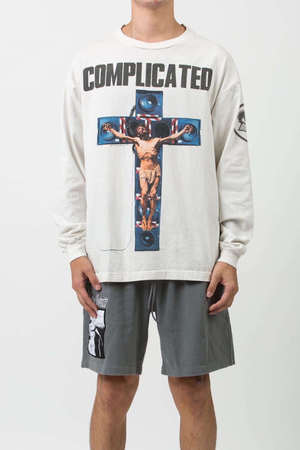 (23FW) LS TEE/COMPLICATED/WHITE