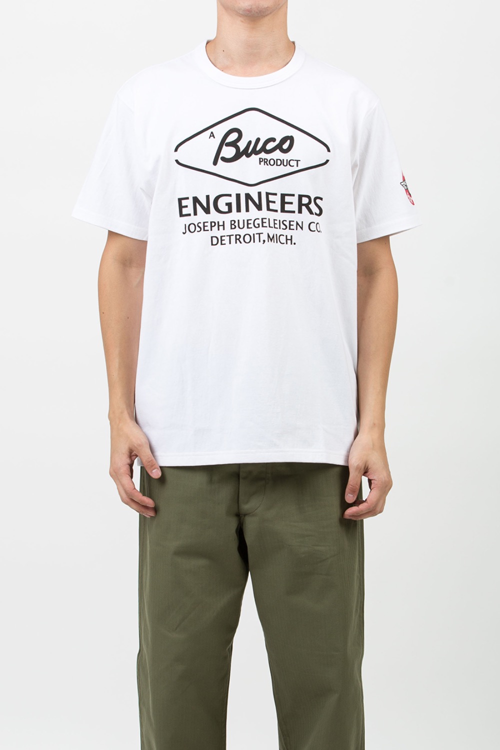 (23FW) BUCO TEE / ENGINEER WHITE