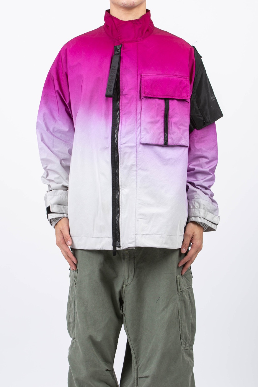 WOVEN ZEPHYR 3L JACKET DIPPING PURPLE