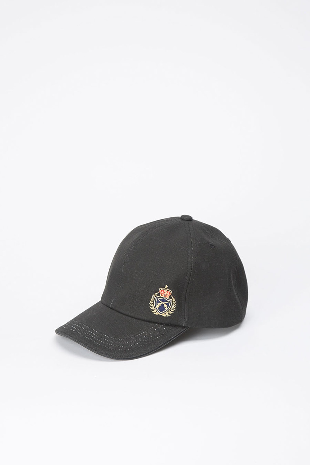(24SS) MINI EMBLEM CAP BLACK