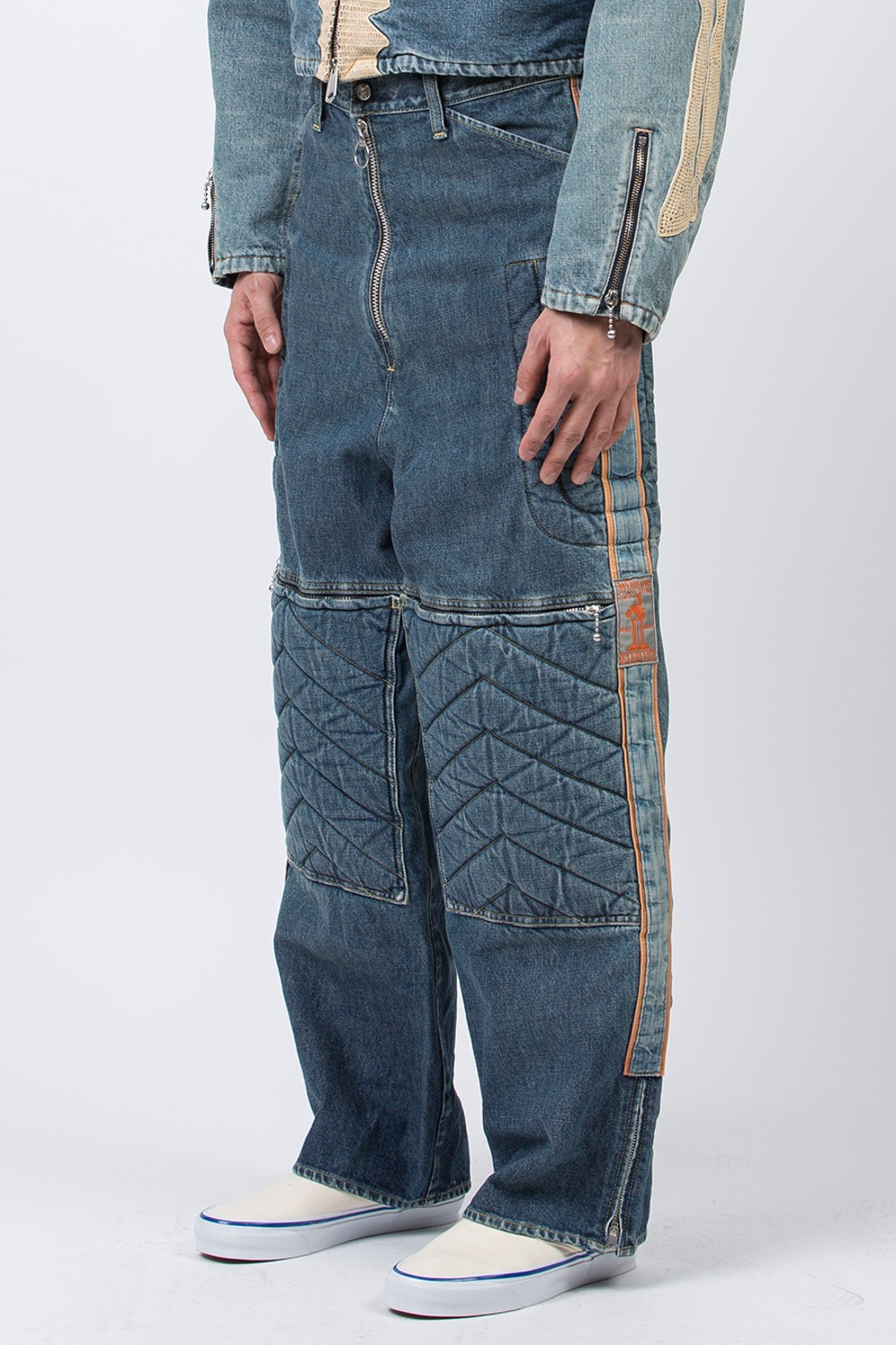 (24SS)(LIMITED) 14OZDENIM KOUNTRY MOTOCROSS PANTS &quot;TODOTERRENO&quot; PRO